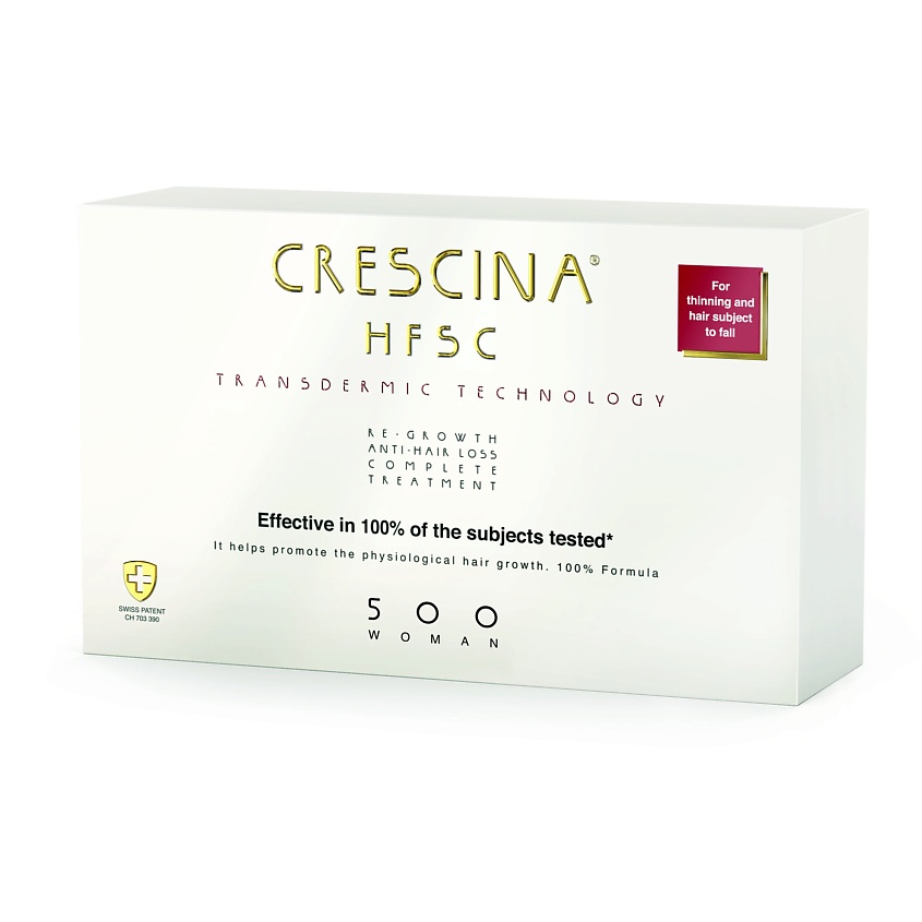 CRESCINA Transdermic Комплекс против выпадения и для роста волос для женщин – фото 1