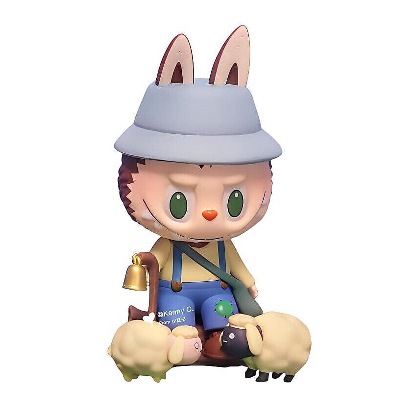 POP MART Игрушка-сюрприз LABUBU Shepherd Hang Tag Box, 9 см – фото 2