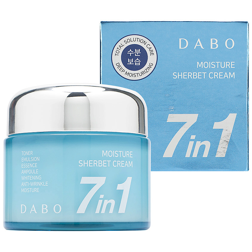 DABO Крем-щербет для лица для интенсивного увлажнения 7 in 1 Moisture Sherbet Cream – фото 1