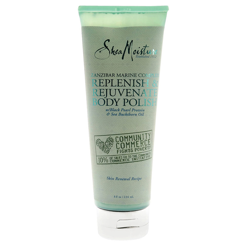 SHEA MOISTURE Скраб для тела восстанавливающий Zanzibar Marine Complex Replenish and Rejuvenate Body Polish – фото 2