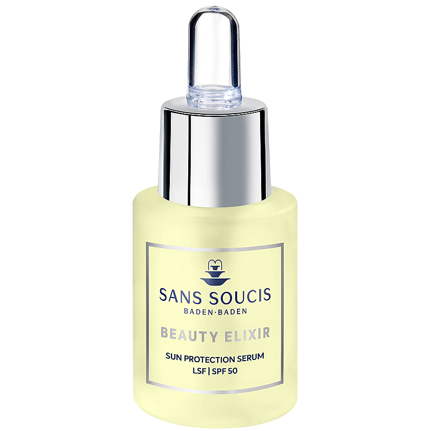 SANS SOUCIS BADEN·BADEN Солнцезащитная сыворотка с SPF 50 BEAUTY ELIXIR SUN PROTECTION SERUM – фото 1