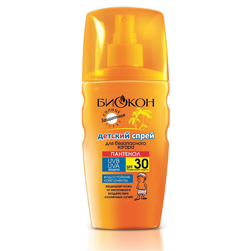 БИОКОН Детский спрей для безопасного загара SPF 30 – фото 2