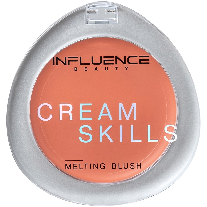 INFLUENCE BEAUTY Румяна кремовые Cream Skills, 01/персиковый, 2,5 г – фото 1