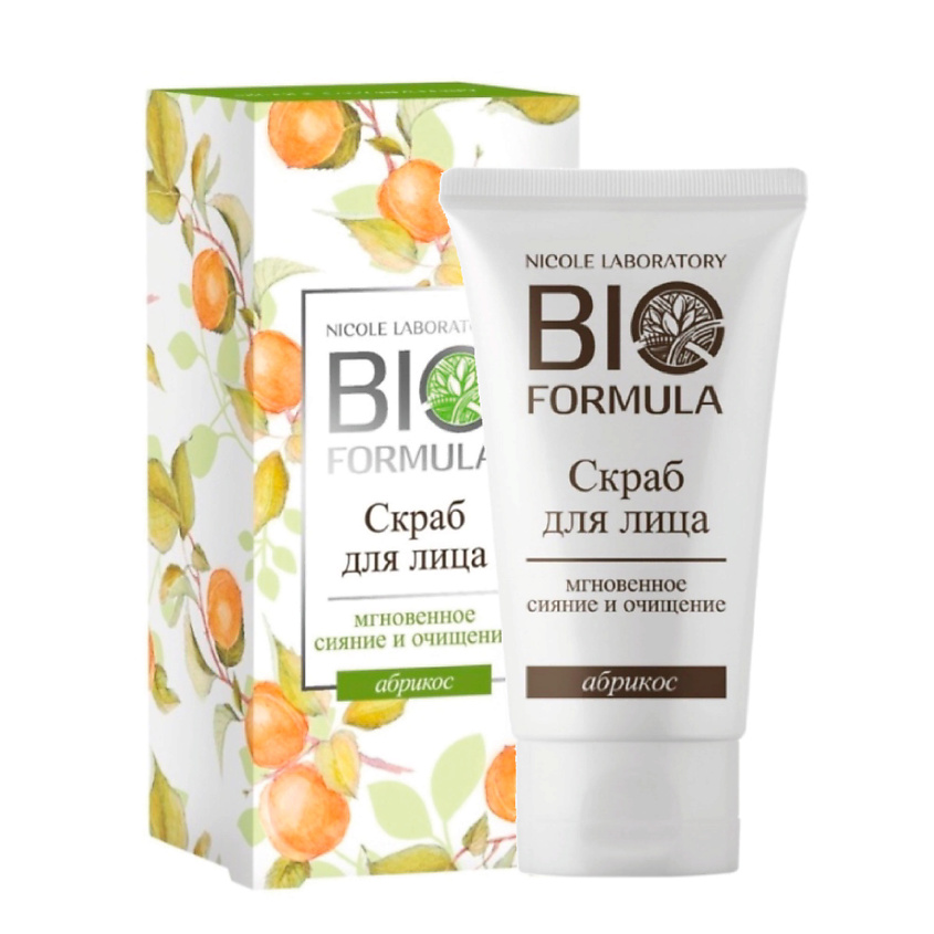 BIO FORMULA Скраб для лица Мгновенное сияние и очищение – фото 2