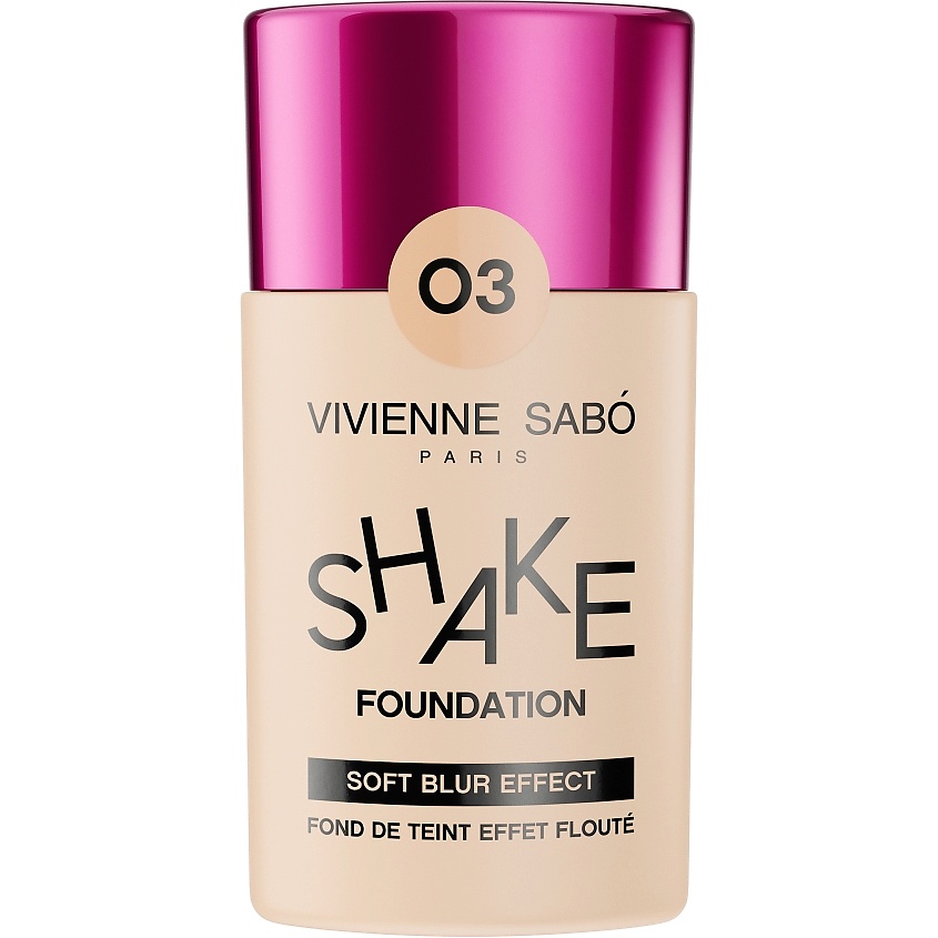 VIVIENNE SABO Тональный крем с натуральным блюр эффектом Shakefoundation – фото 1