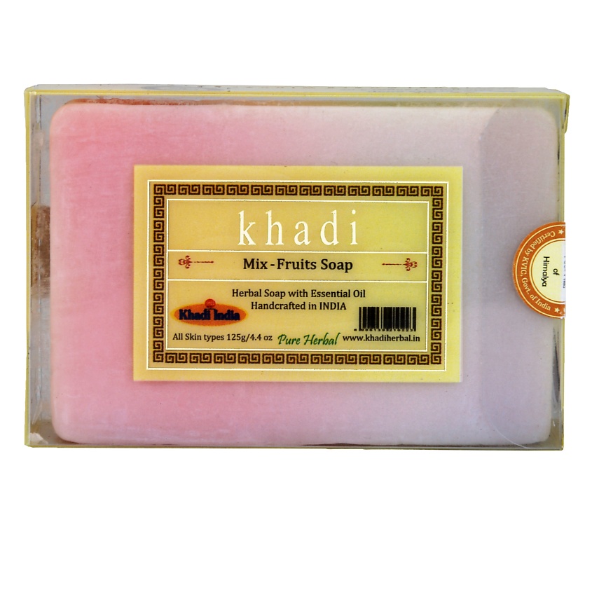 KHADI Натуральное очищающее мыло Микс Фрукты – фото 1