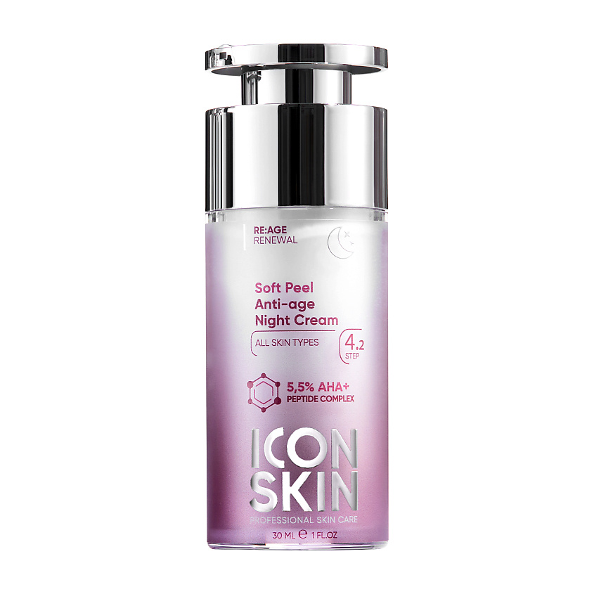 ICON SKIN Омолаживающий ночной крем Soft Peel Anti-Age Night Cream – фото 1