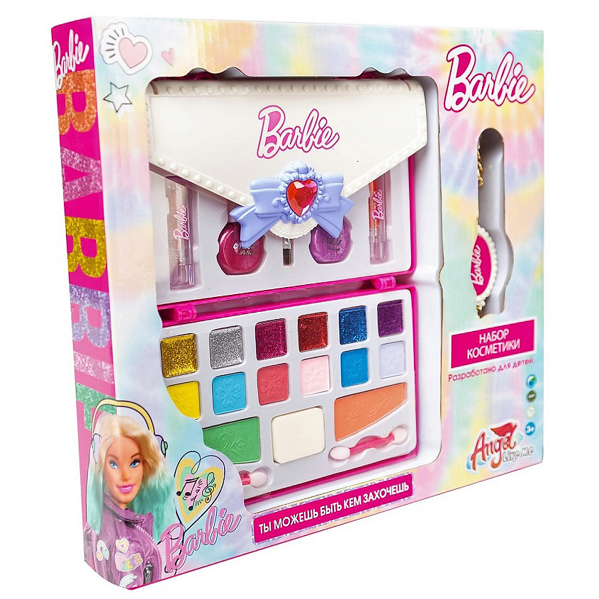 ANGEL LIKE ME Набор детской декоративной косметики BARBIE "Сумочка Макси" – фото 1
