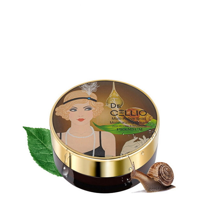 Cellio Dr. Мультиактивный крем с муцином улитки – фото 2