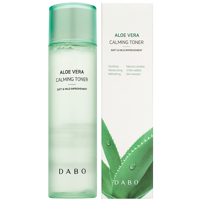 DABO Тонер для лица успокаивающий с экстрактом алоэ Aloe Vera Calming Toner – фото 1