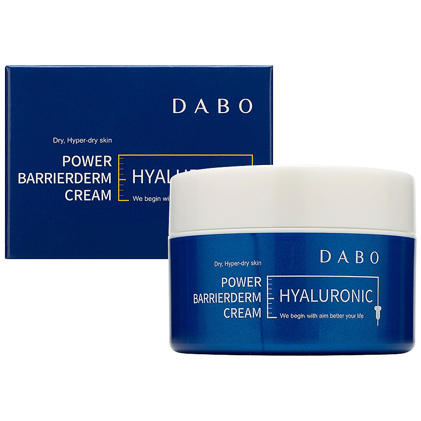 DABO Крем для лица интенсивный увлажняющий с гиалуроновой кислотой Hyaluronic Power Barrierderm Cream – фото 1