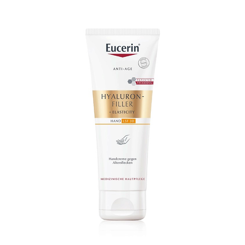 EUCERIN Антивозрастной крем для рук против пигментации Hyaluron-Filler Elasticity SPF 30 – фото 1