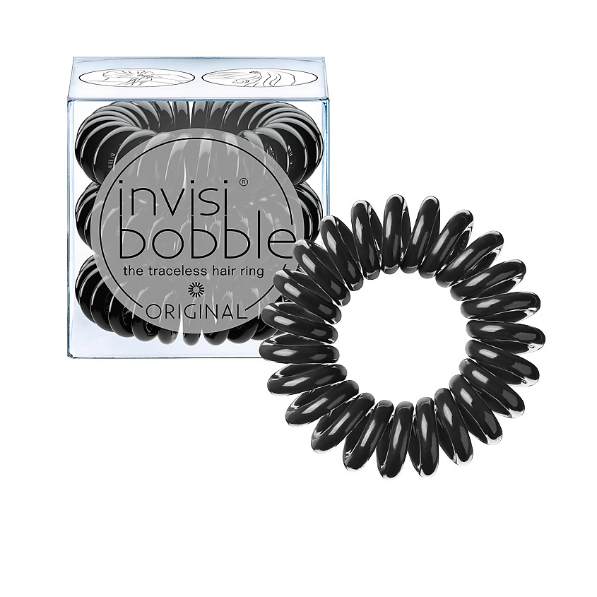 INVISIBOBBLE Резинка-браслет для волос invisibobble True Black – фото 1
