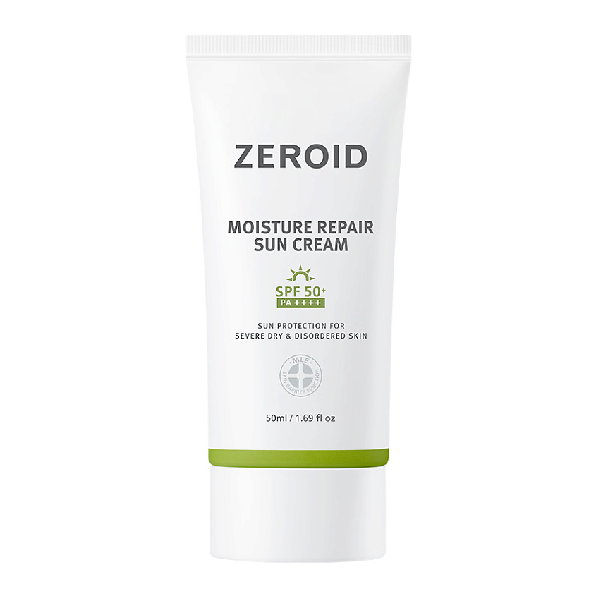ZEROID Увлажняющий солнцезащитный крем для сухой кожи SPF 50+ Moisture Repair Sun Cream – фото 2