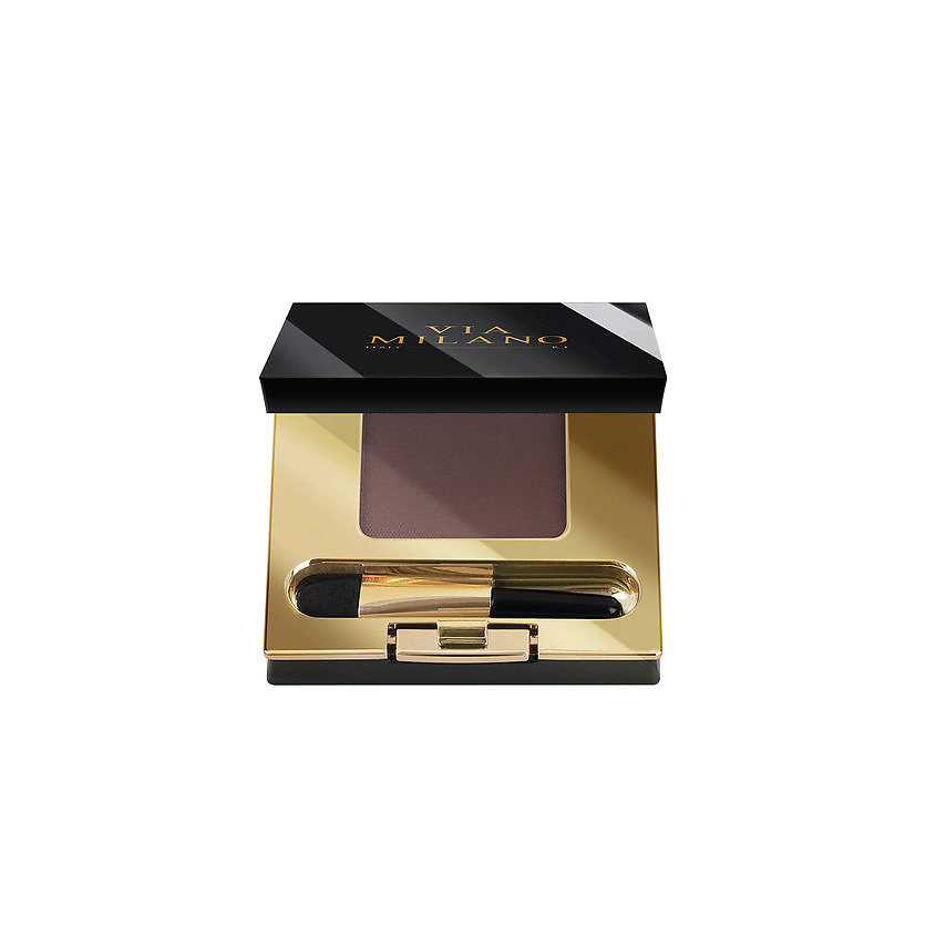 VIA MILANO Тени для глаз матовые с витамином Е Eyeshadow Mono Matte Intense Colour – фото 1