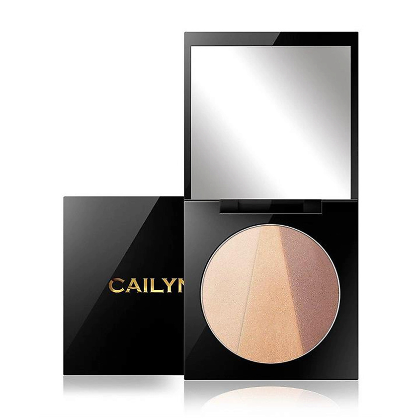 CAILYN Палетка хайлайтеров O! Triple Highlighter Palette – фото 2