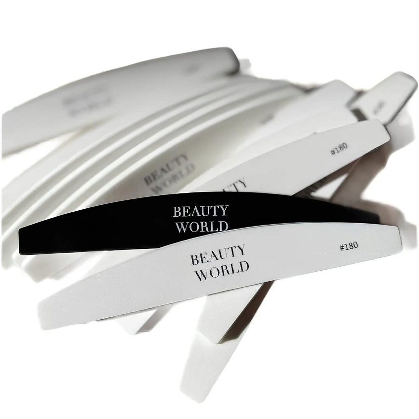 BEAUTY WORLD Упаковка выравнивающих пилок-губок для ногтей – фото 2