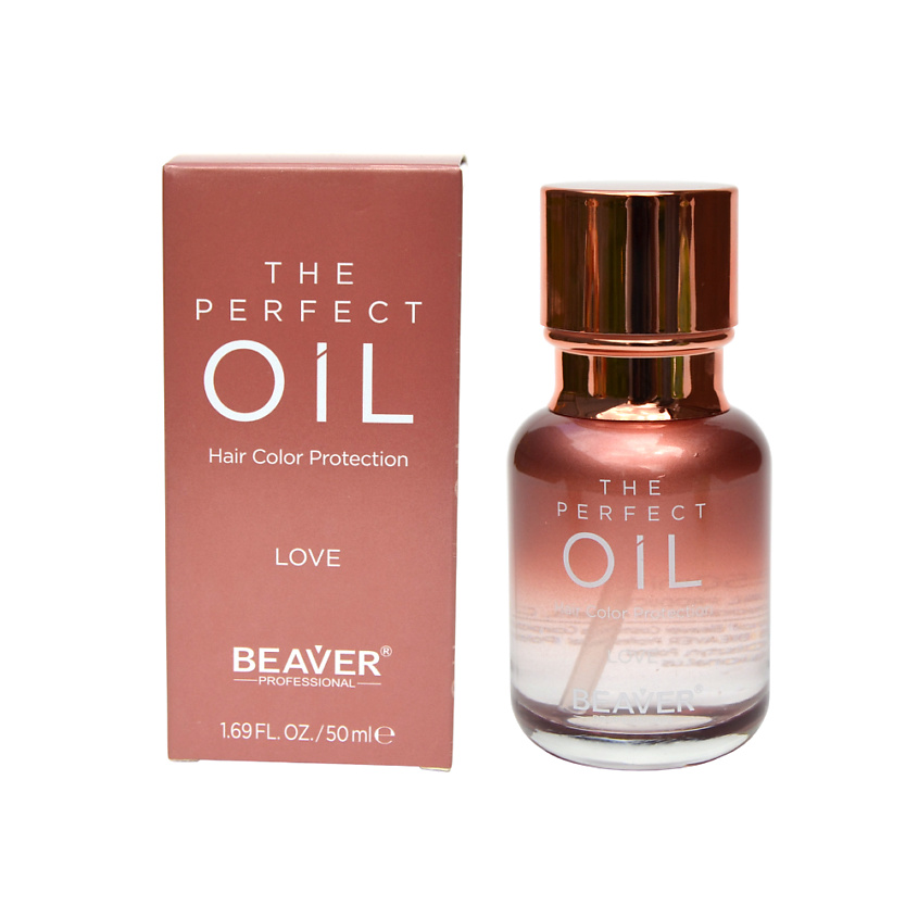 BEAVER Масло для питания волос THE PERFECT OIL-24K, парфюмированное для увлажнения и защиты цвета – фото 1