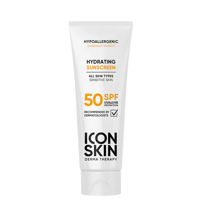 ICON SKIN Увлажняющий солнцезащитный крем SPF 50 Hydrating Sunscreen – фото 1