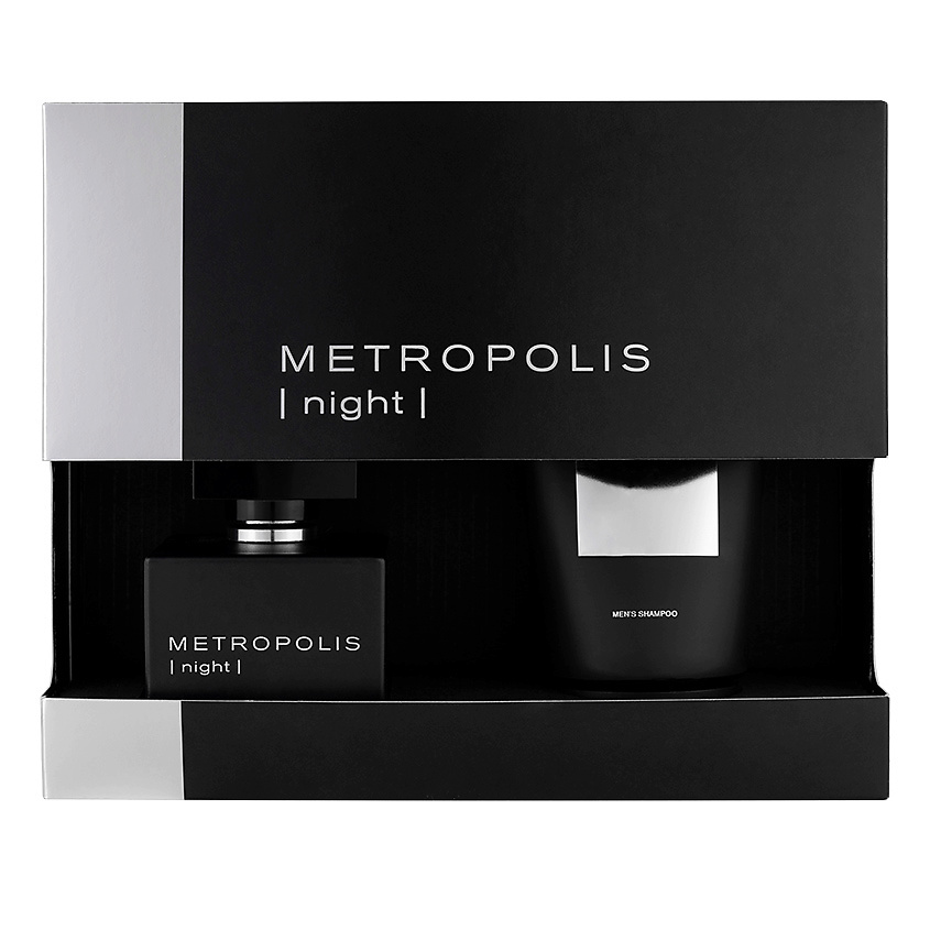 METROPOLIS Парфюмерно-косметический набор для мужчин METROPOLIS NIGHT – фото 1