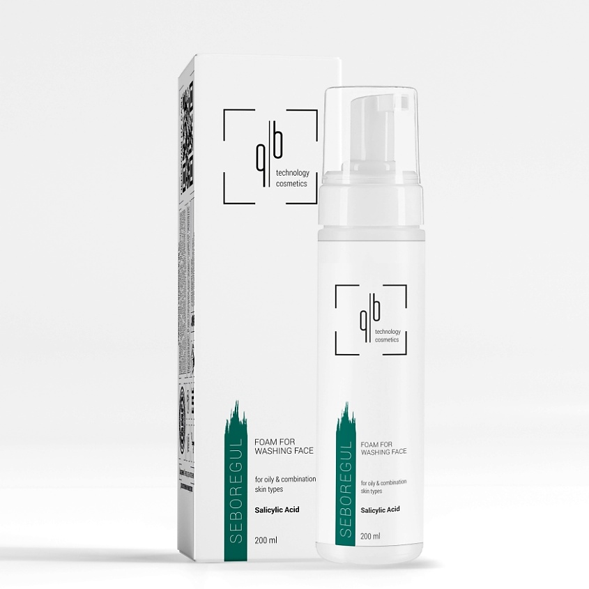QB TECHNOLOGY COSMETICS Пенка очищающая с салициловой кислотой – фото 2