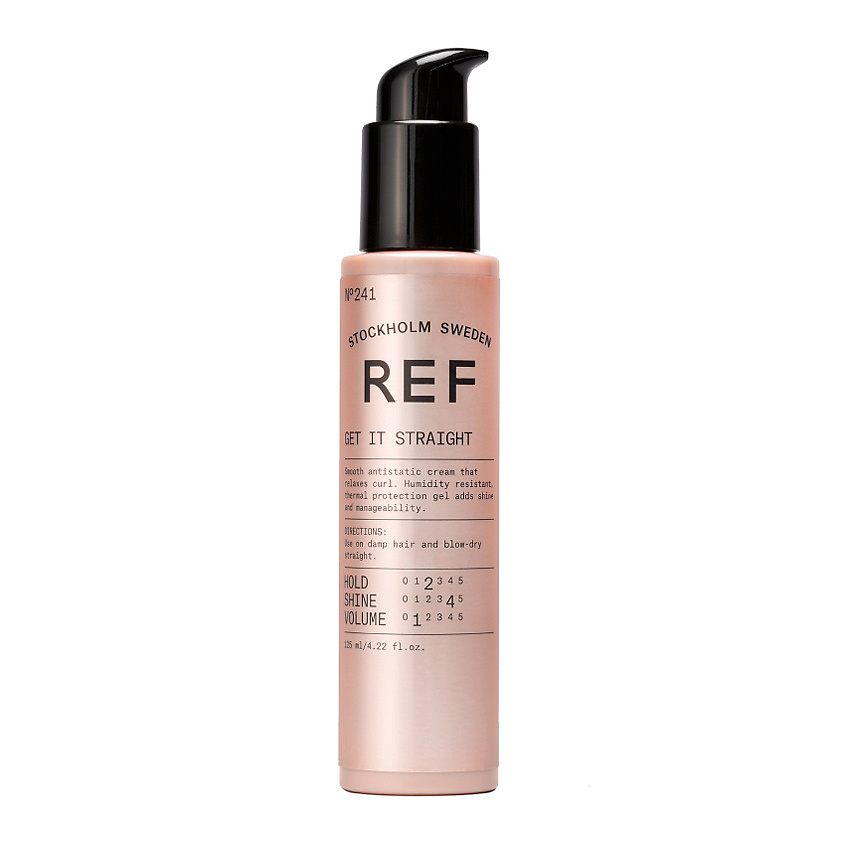 REF HAIR CARE Крем для выпрямления кудрявых волос термозащитный – фото 2