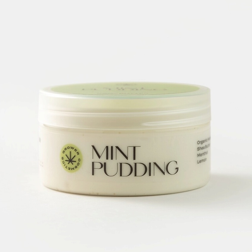 GROWER COSMETICS Масло для тела охлаждающее MINT PUDDING – фото 1