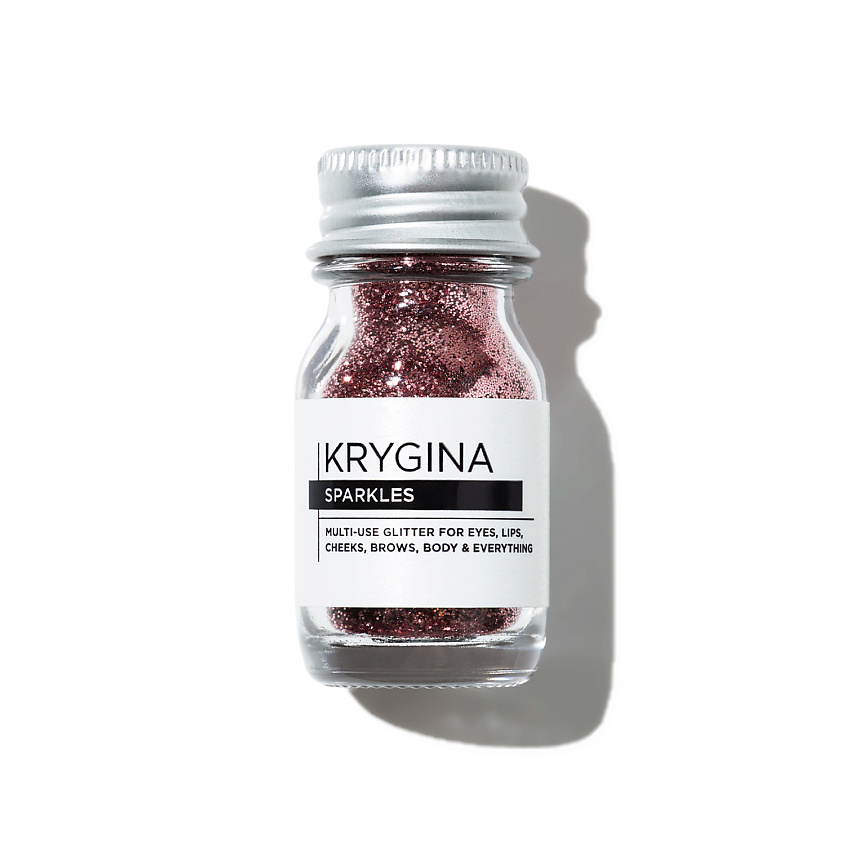 KRYGINA COSMETICS Глиттер для лица и глаз, блёстки для макияжа Sparkles, цвет: Lilac – фото 1