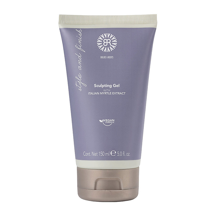 BULBS&ROOTS Моделирующий гель для волос сильной фиксации с экстрактом мирта, веган Sculping Gel – фото 2