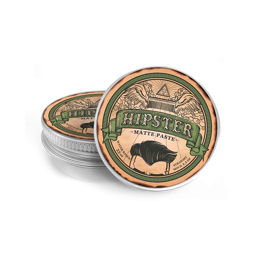 HIPSTER Matte Paste Паста для укладки волос со средней фиксацией и матовым эффектом – фото 2