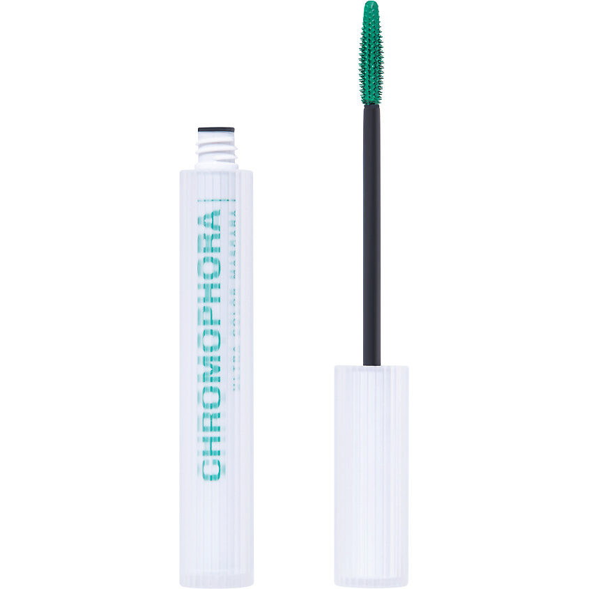 Influence Beauty Цветная тушь для ресниц, ультраяркая, стойкая Chromophora, № 03 Stellar Green/Зеленый, 6,5 мл – фото 1