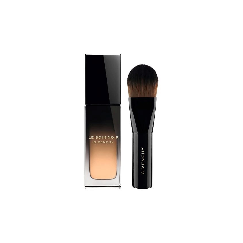 GIVENCHY Исключительный восстанавливающий уход за кожей - тональный крем-сыворотка Le Soin Noir Foundation Serum, 30, 30 мл – фото 2