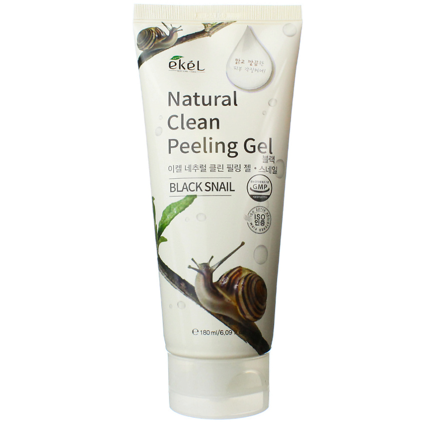 EKEL Гель для умывания скатка с Улиточным Муцином Gel Black Snail – фото 1
