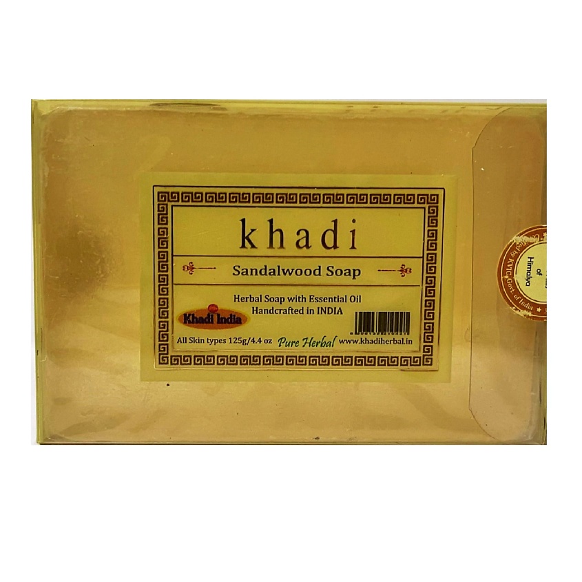 KHADI Натуральное очищающее мыло Сандаловое дерево – фото 1