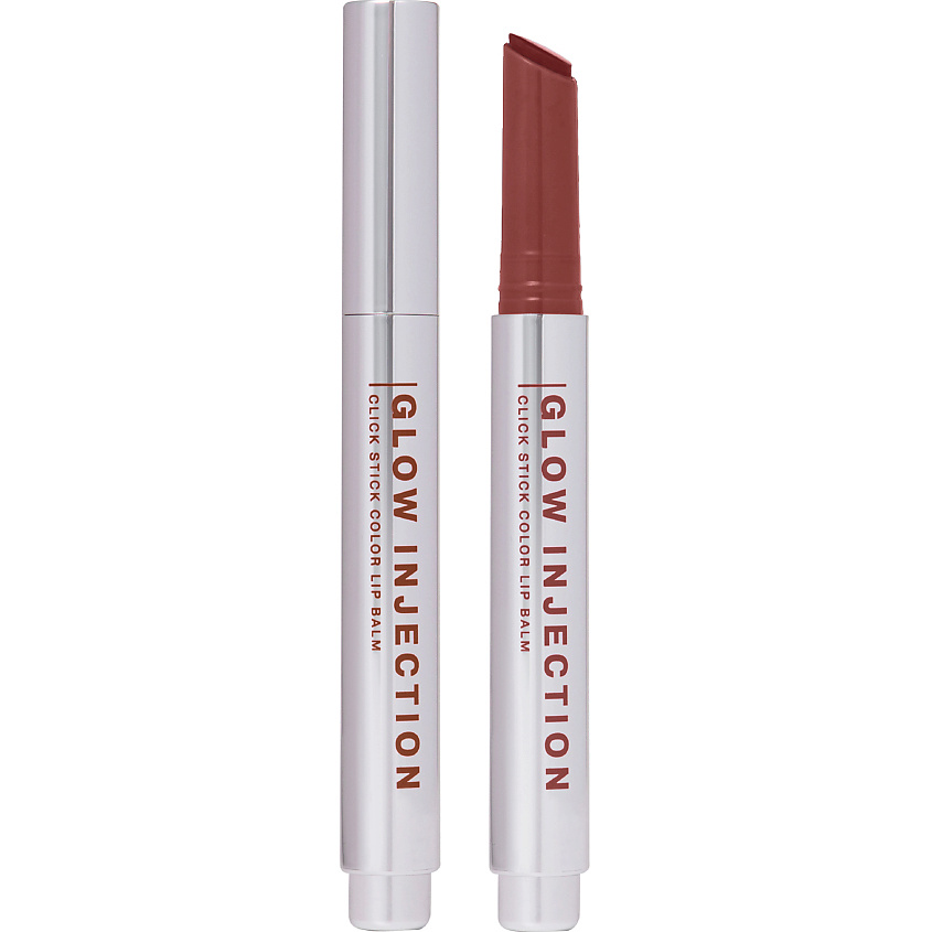 INFLUENCE BEAUTY Бальзам-стик для губ, увлажняющий, восстанавливающий Glow Injection, № 14 Flare/Коричнево-Розовый, 2 г – фото 1