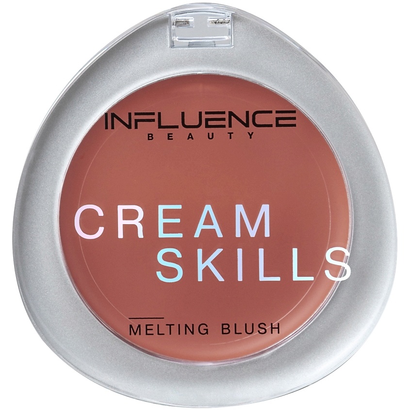 INFLUENCE BEAUTY Румяна кремовые Cream Skills, 03/коричнево-розовый, 2,5 г – фото 1