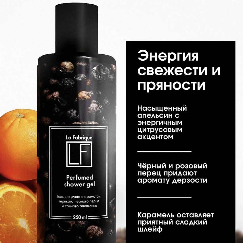 LA FABRIQUE Набор парфюмированных гелей для душа – фото 3