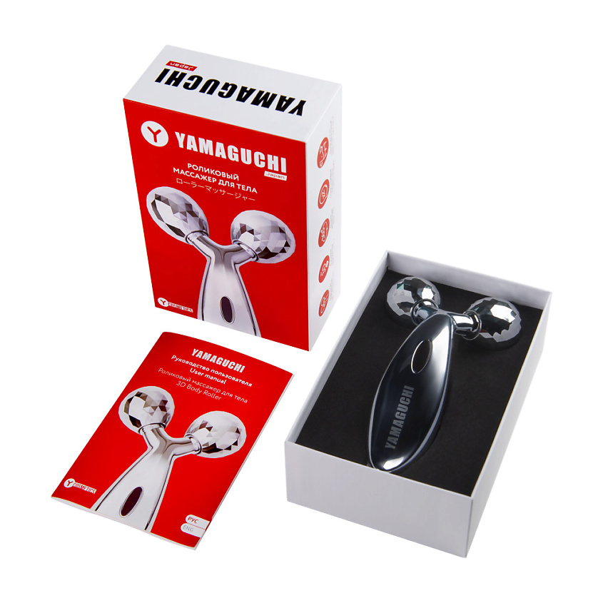YAMAGUCHI Роликовый массажер для тела Body 3D Roller (большой) – фото 4