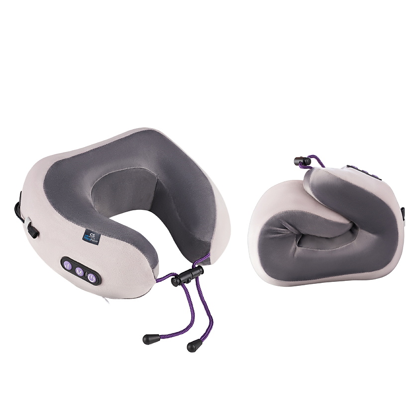 CS MEDICA Подушка массажная роликовая беспроводная для шеи VibraPulsar CS-cr4 DUAL RELAX – фото 13
