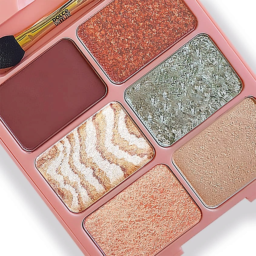 DOLCE MILK Палетка теней для век Six-Color Eyeshadow Palette – фото 4