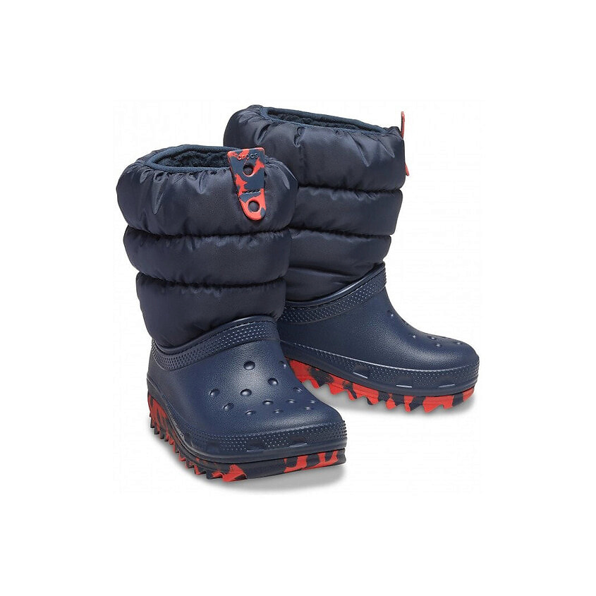 CROCS Ботинки детские зимние Crocs 207683 Neo Puff Boot Navy – фото 5