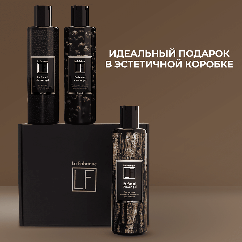 LA FABRIQUE Набор парфюмированных гелей для душа – фото 9
