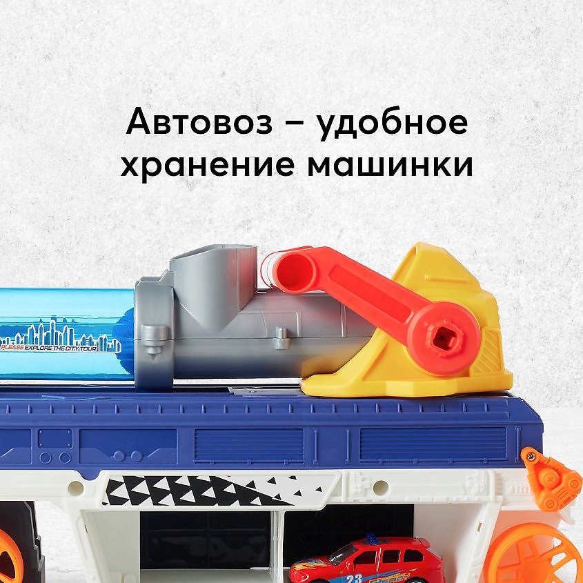 HAPPY BABY Игрушка грузовик с пушкой и машинками CANNON TRUCK – фото 4