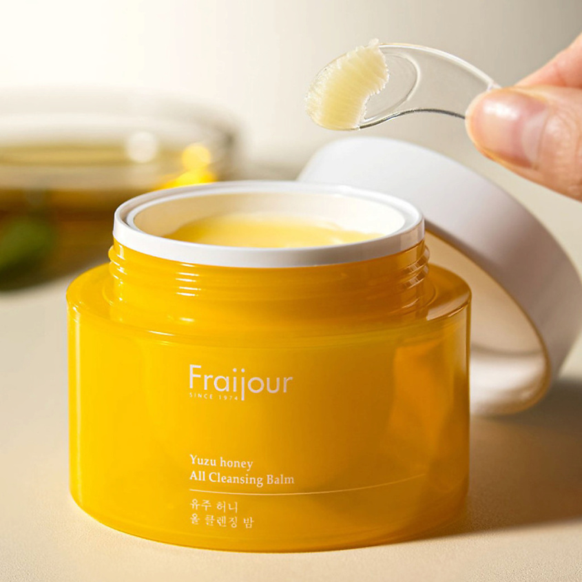 FRAIJOUR Гидрофильный бальзам для лица ПРОПОЛИС Yuzu Honey All Cleansing Balm – фото 11