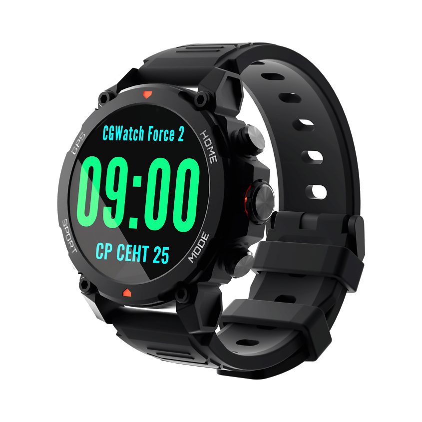 CASEGURU.RU Умные наручные смарт-часы CGWatch Force 2, фитнес-браслет для женщин и мужчин – фото 2