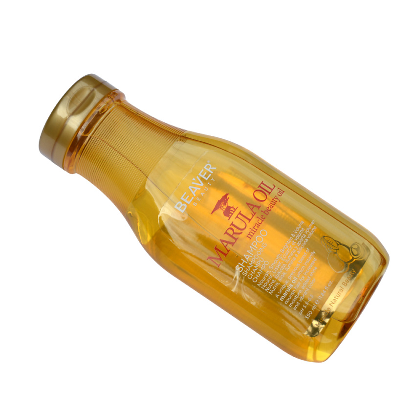 BEAVER Шампунь для волос увлажняющий Marula Oil Shampoo, питание и увлажнение – фото 2