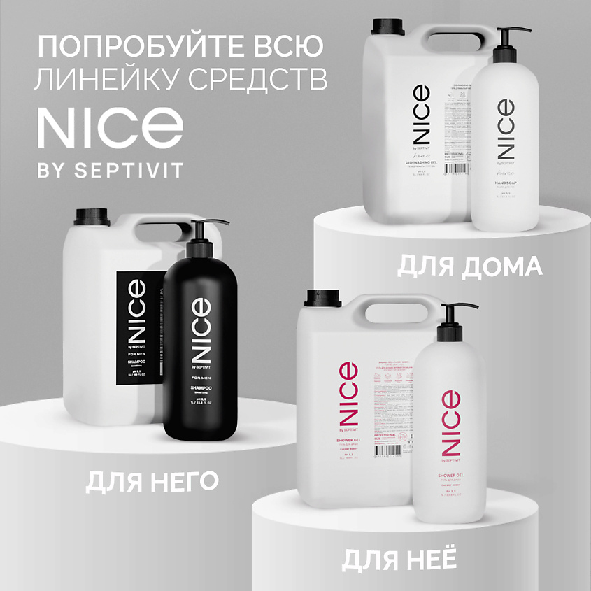 SEPTIVIT Мужской гель для душа NICE by Septivit – фото 11