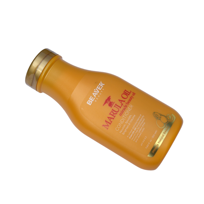 BEAVER Кондиционер для волос увлажняющий Marula Oil Conditioner, питание и увлажнение, 350 мл – фото 2