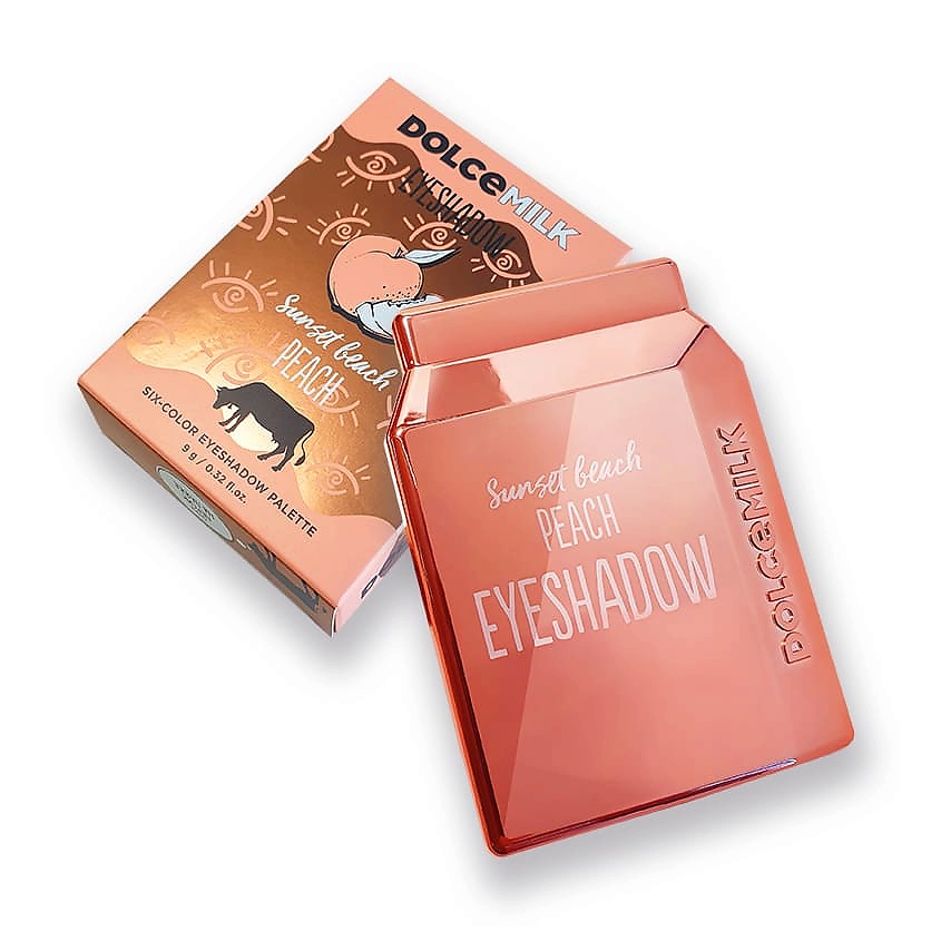 DOLCE MILK Палетка теней для век Six-Color Eyeshadow Palette – фото 5