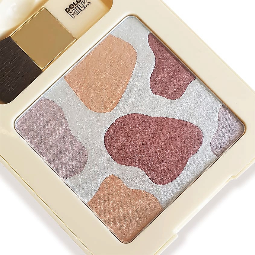 DOLCE MILK Хайлайтер мультиколор Four-Color Palette Highlighter – фото 3